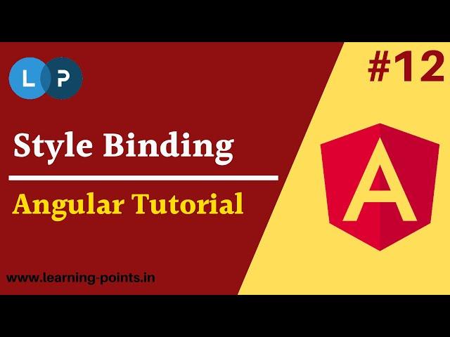 Angular Style Binding | How to bind style from component property | Conditional style binding