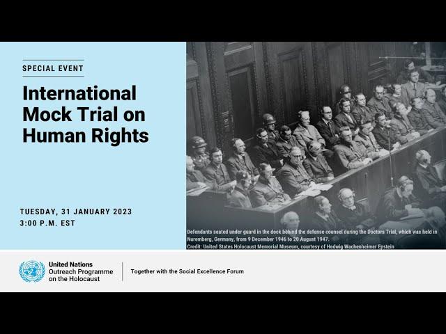 International Mock Trial on Human Rights | United Nations