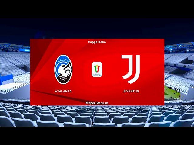 Atalanta vs Juventus | Mapei Stadium | 2021 Coppa Italia Final | PES 2021