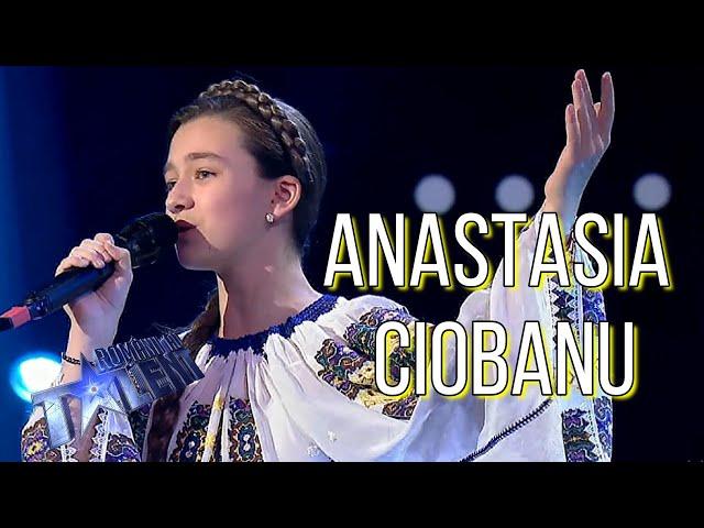 Romanii Au Talent 2022: Anastasia Ciobanu | Un moment autentic romanesc!