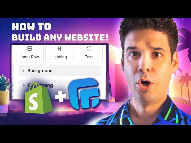 How to Custom Build ANY Website on Shopify | EComposer Tutorial