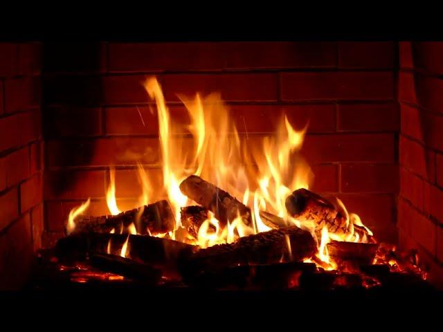 Fireplace Fire and Sound Full HD and 4K