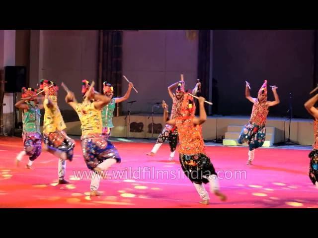 Gujarati folk dancers perform Garba dance in Manipur: East meets West!