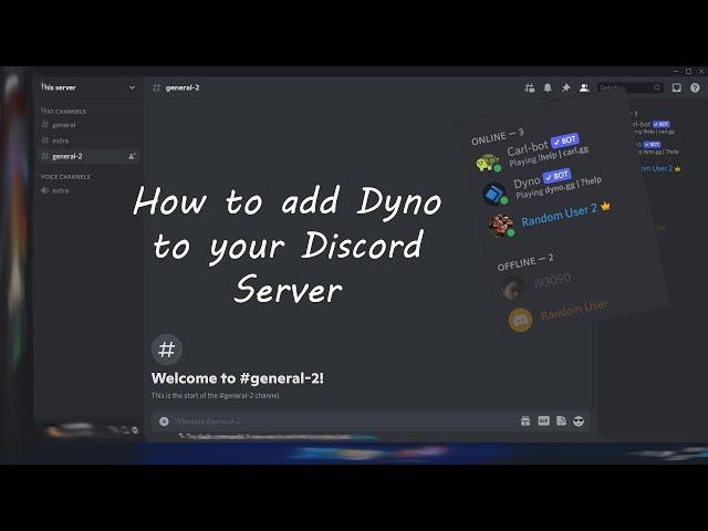 How to add dyno.gg to your Discord server | The Swithc