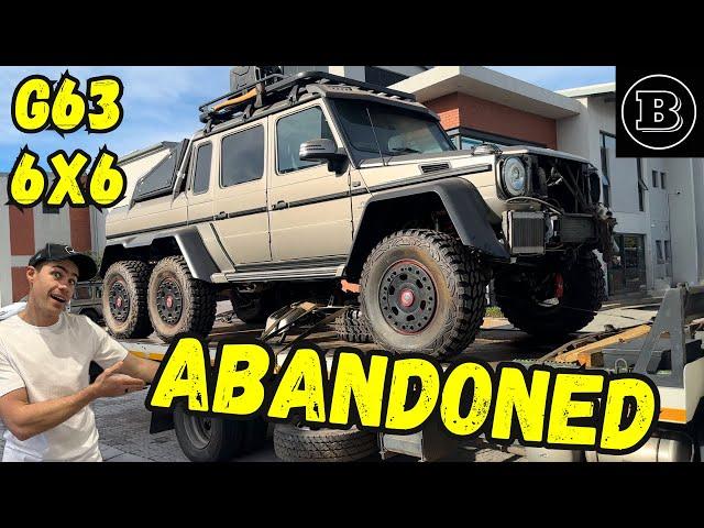 First G63 AMG 6X6 Brabus Rebuild On You Tube.