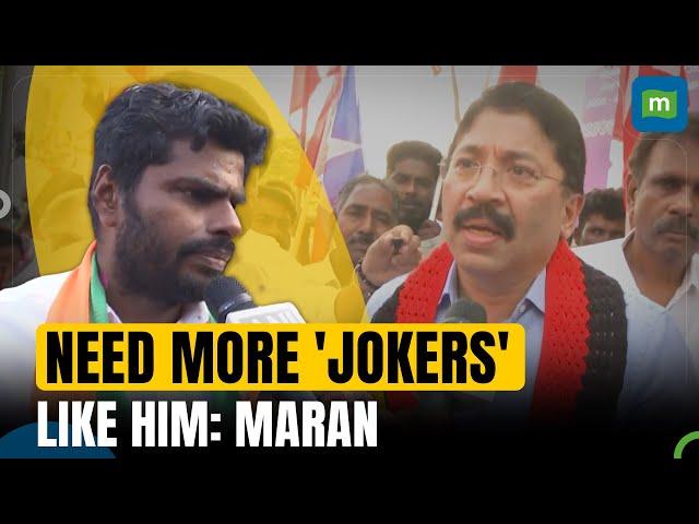 'Useless Without A Surname', BJP's Annamalai Hits Back At DMK's Maran  On His 'Joker' Comment