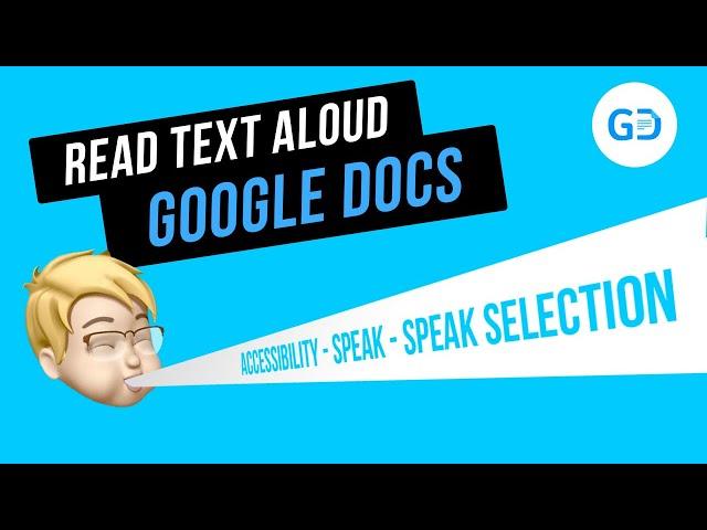 How To Make Google Docs Read Text Aloud To You