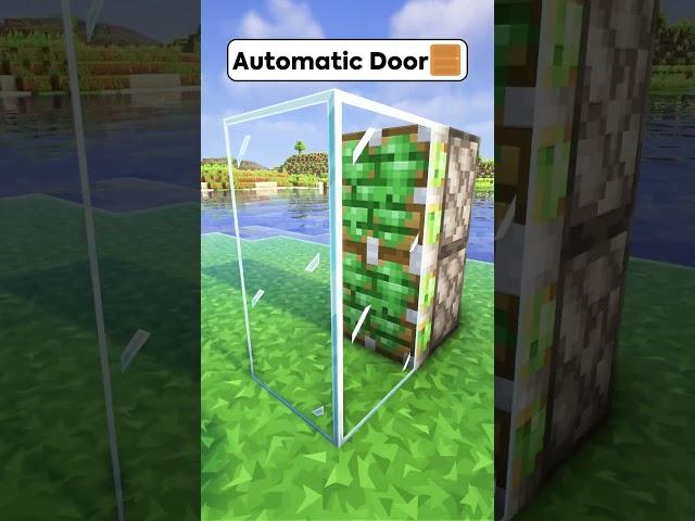 Minecraft Automatic Door #shorts