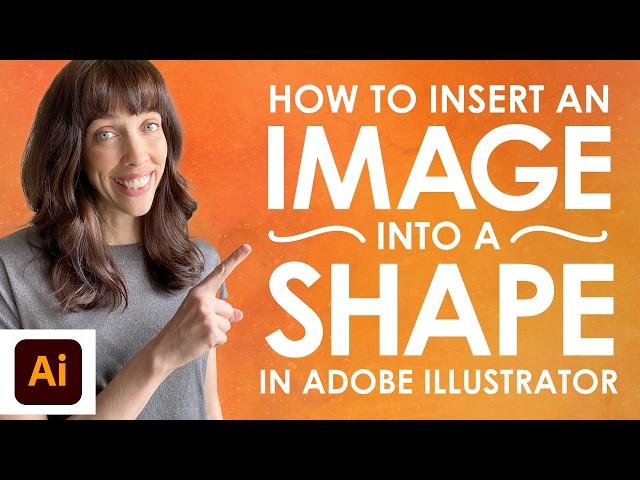 How to Insert an Image Into a Shape in Illustrator