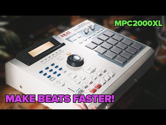 Top tips for faster beat making - MPC2000XL