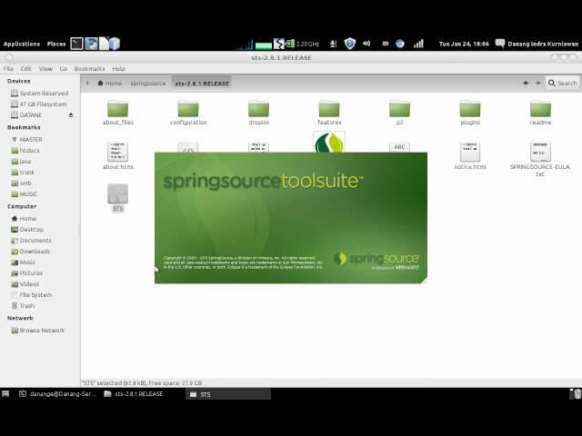 Tutorial Installation Spring Source Tool Suite at Ubuntu Linux