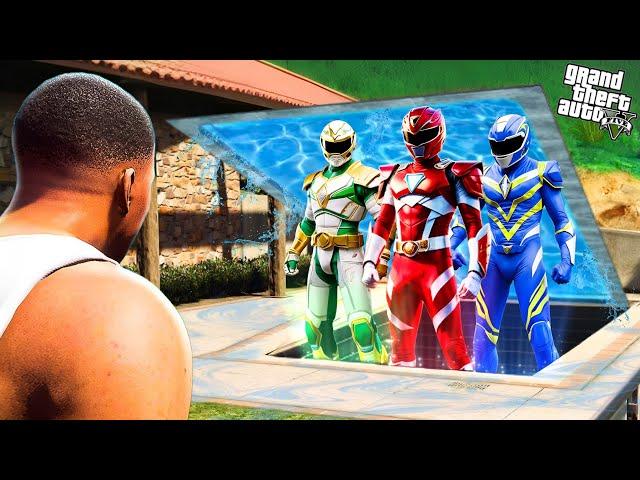 Franklin Found NEW SECRET POWER RANGER BUNKER in Swimming Pool in GTA 5 | Tamil