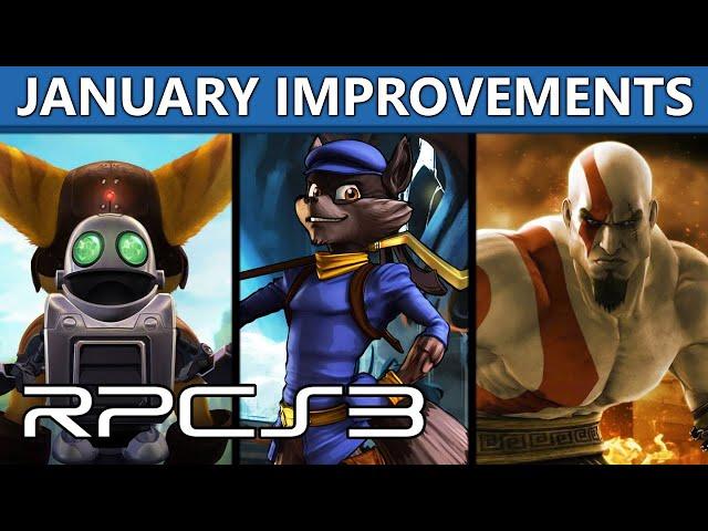RPCS3 - Improvements in Sly 4, GoW 3, Ratchet & Clank: ToD & QFB and more!