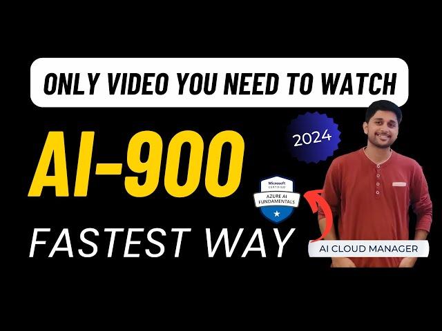 AI-900 QUESTIONS & ANSWERS 2024 MICROSOFT AZURE AI 900 CERTIFICATION COURSE