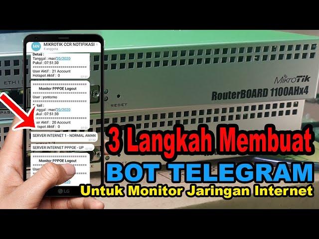 Cara Cepat Membuat Bot Telegram Mikrotik