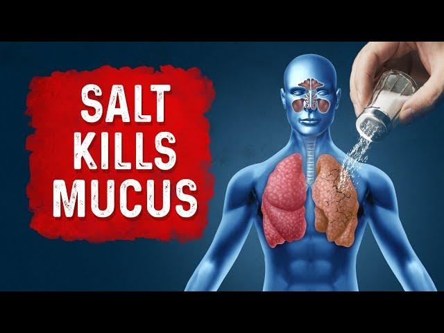 Reduce Respiratory Mucus with Salt - Dr.Berg On Chest Infection, Chronic Bronchitis & Lung Cleanse