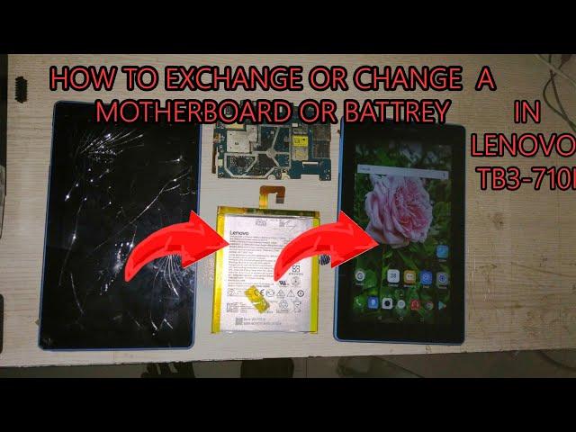 How To change display and touch OF Lenovo TB3-710I