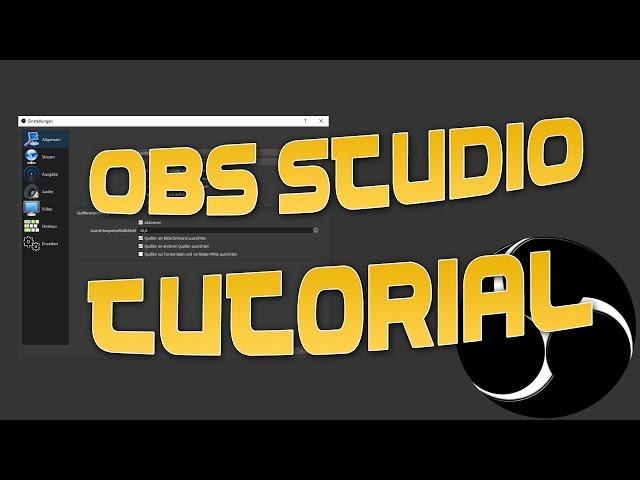 OBS Studio - Tutorial | Aufnehmen in 1080p 60fps ohne Laggs