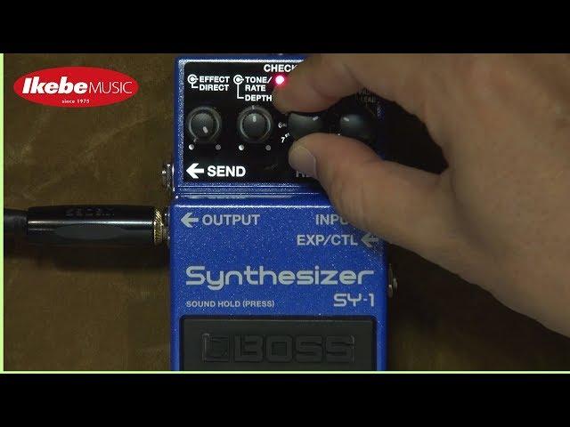 【IKEBE channel】BOSS SY-1 Synthesizer All 121 Sounds Sample Vol.2