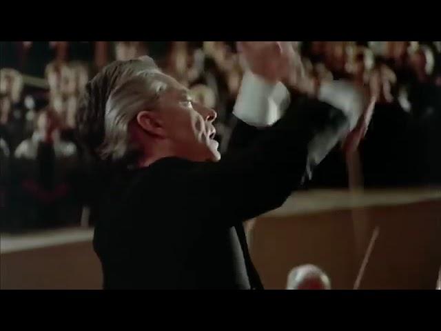 Counterpoint in Beethoven - Fugato from finale of the 9th symphony - Karajan