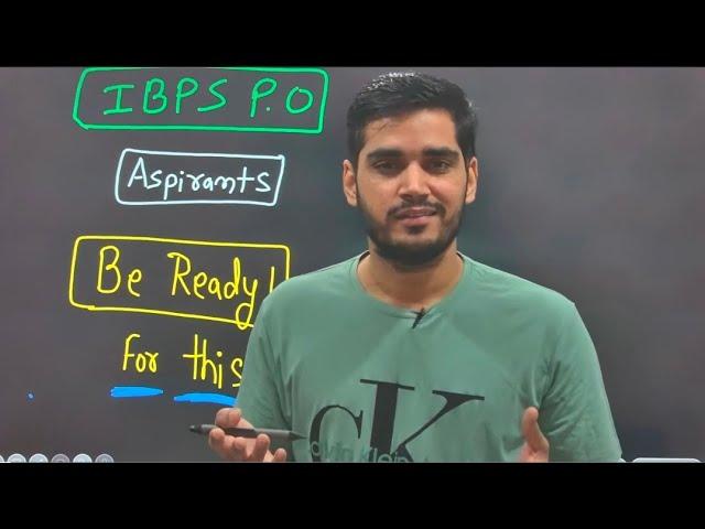 This Year Be Ready for This | IBPS PO Candidates | Admit card out