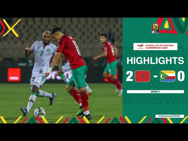 Morocco  Comoros Highlights - #TotalEnergiesAFCON2021 - Group C