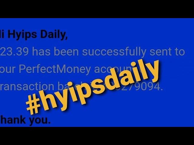 Highfly.cc | New 1$ hourly #HYIP site | 32 hrs review | Status: 23.39$ paid  #hyipsdaily