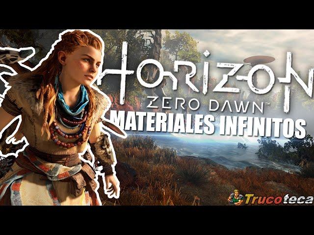 Trucos de Horizon Zero Dawn - Como conseguir materiales infinitos