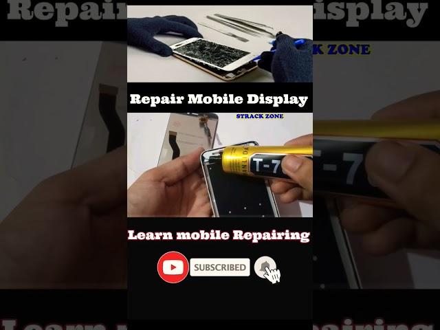 Mobile Display Repair At Home /Change Mobile Folder #shorts