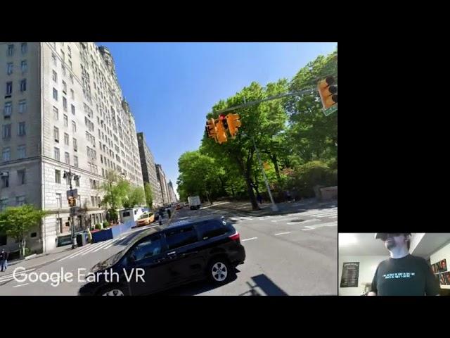 Demonstrating Virtual Walks in Google Earth VR