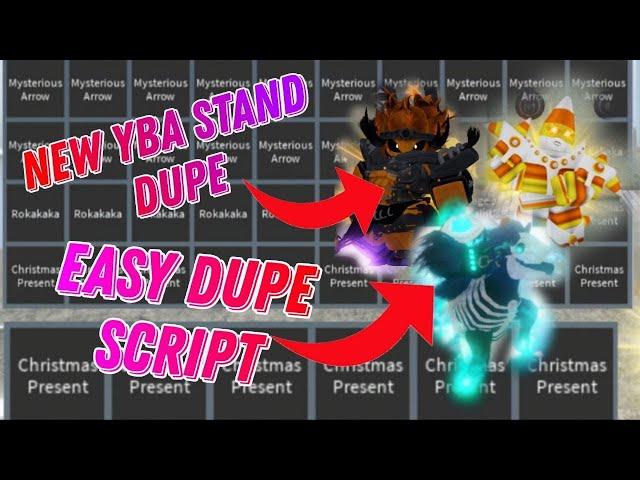 NEW YBA STAND DUPE SCRIPT | DETECTED | DUPING YBA | YOUR BIZARRE ADVENTURE