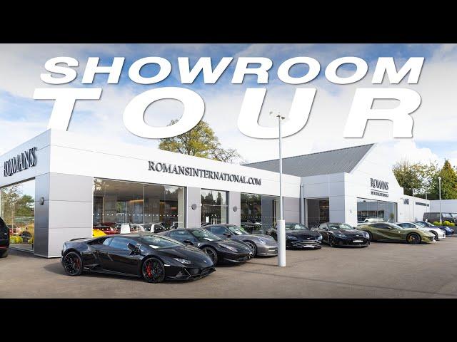 Romans International Showroom Tour | £30,000,000 of Supercars In Stock