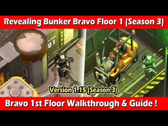 Revealing Bunker Bravo Floor 1 (Season 3) 1.15 ! Last Day On Earth Survival