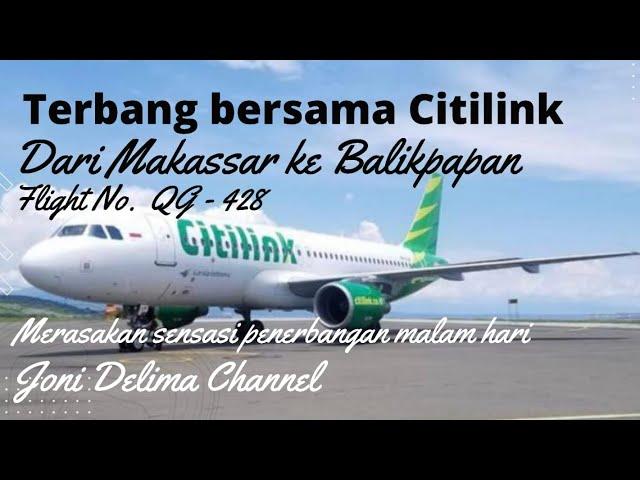 Sensasi Terbang Bersama Citilink Di Malam Hari