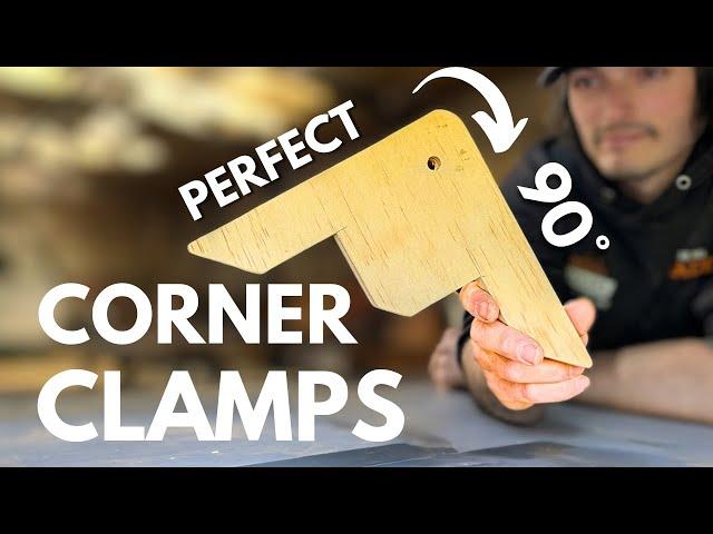 DIY Corner Clamps Jig  - Perfect 90° Every Time!