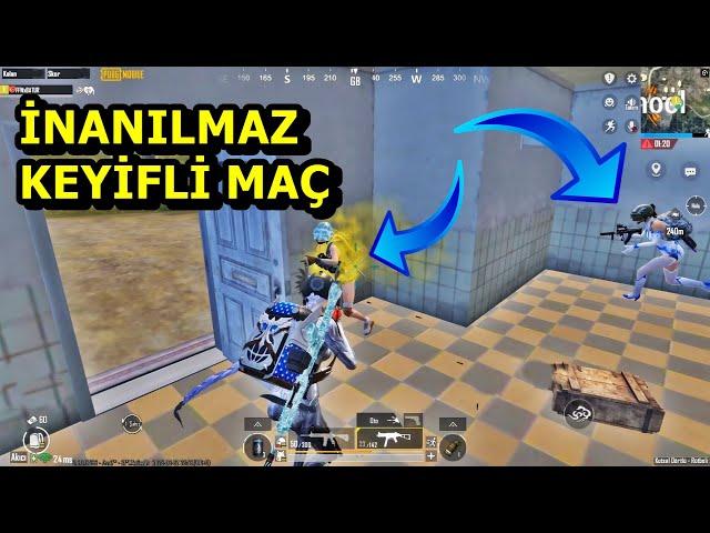 MÜTHİŞ KEYİFLİ MAÇ BATUR GAME ! SOLO SQUAD PUBG MOBİLE