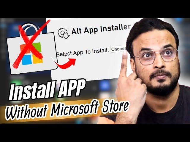 Install Microsoft Store APPS without Microsoft Store (EASY & FAST) 2024