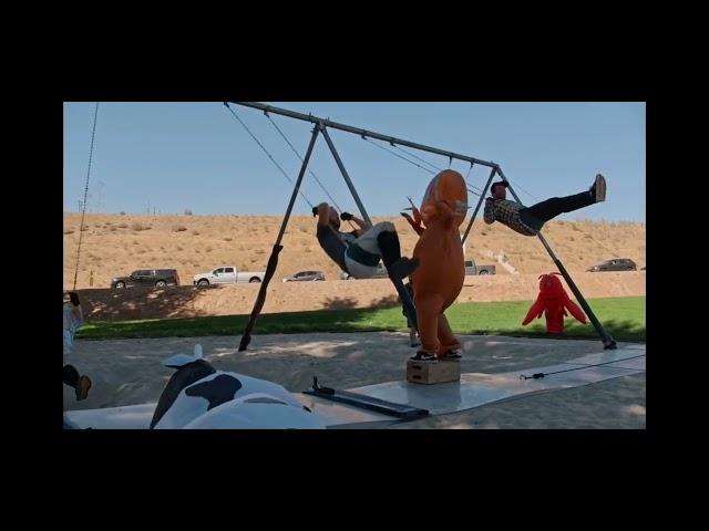 Jackass 4.5 the swingset gauntlet