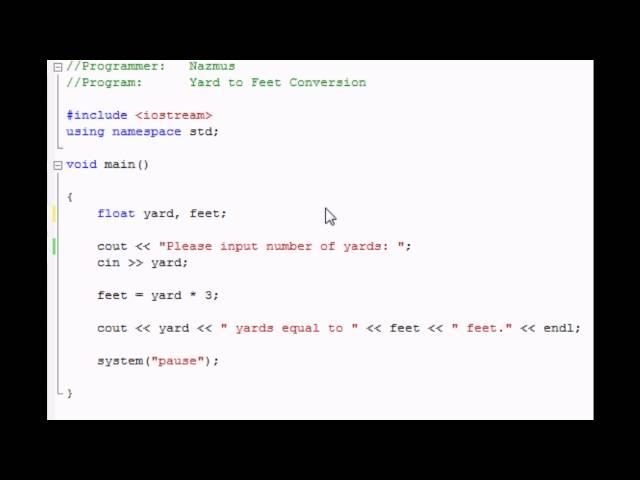 Easy Programming - C++ Basics - Basic Explanations to Basic Stuff (5)