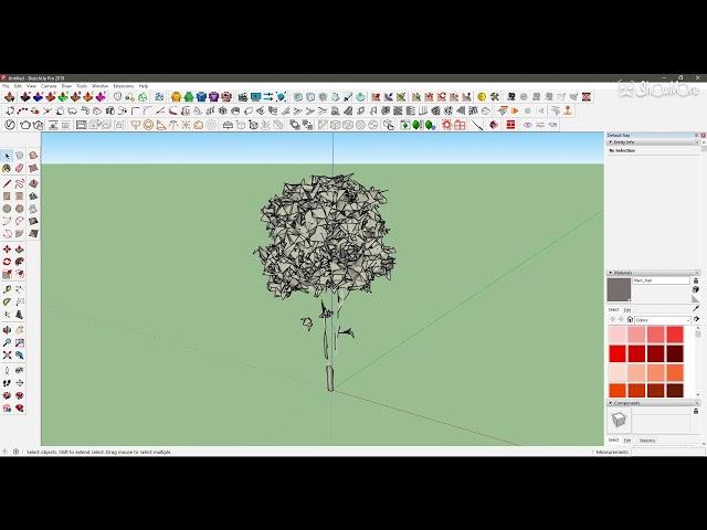 Importing V-Ray Proxies with Materials in Sketchup