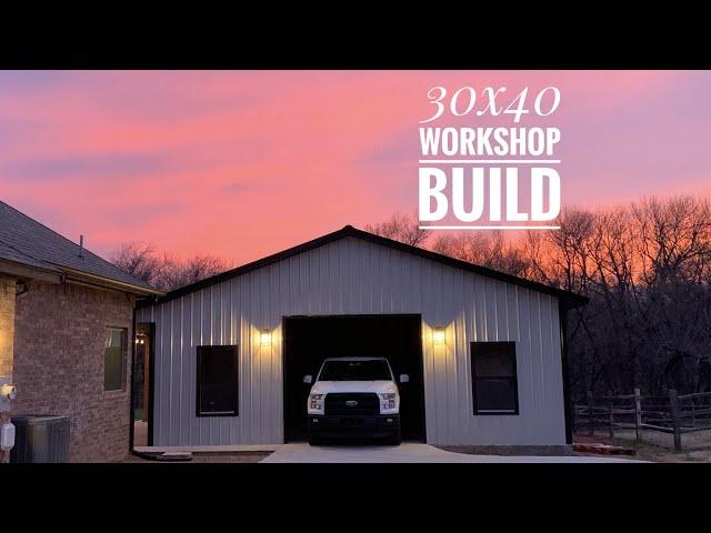 30x40 Workshop Build