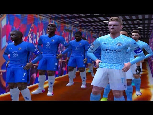 PES 2021 (PS2) - Manchester City vs Chelsea | Final Champions League | 50 FPS