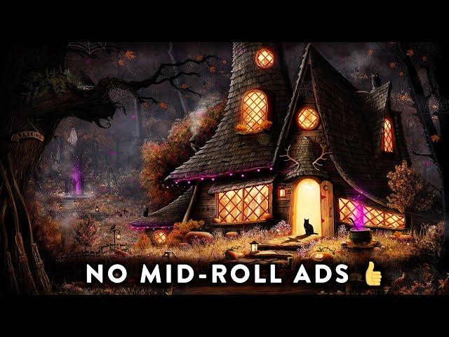 Halloween Party Ambience with Spooky Lofi for Witches + Ambient Halloween Night Sounds