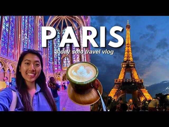 FIRST TIME TRAVELLING TO PARIS, FRANCE  // 3-Day Solo Travel Vlog