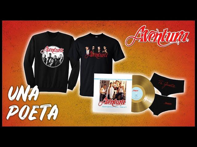 Aventura - Una Poete (Official Merch Video)