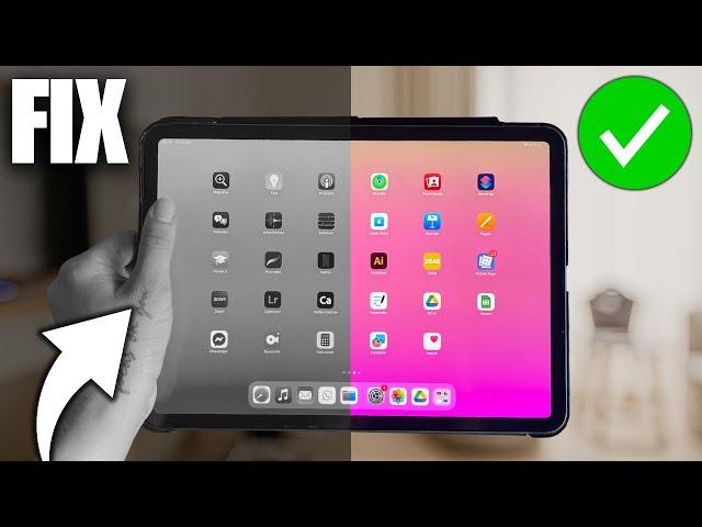 How To Fix Black & White iPad Screen (2025)