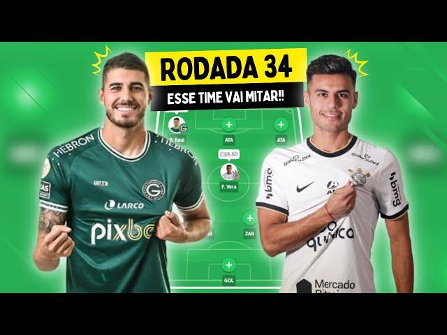 CARTOLA FC 2022 RODADA 34 | TIME PARA MITAR E VALORIZAR (DICAS)