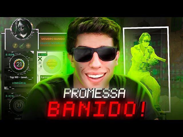 A promessa do CS2 foi BAN1DO da GC, por usar H4CK... ENTENDA!