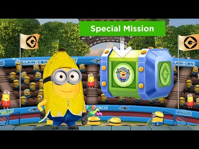 Despicable me Minion Rush gameplay WORLD GAMES special mission Banana man minion IOS android pc