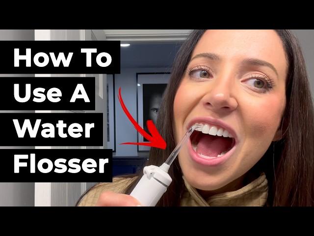 How To Use A Waterpik (without making a mess)